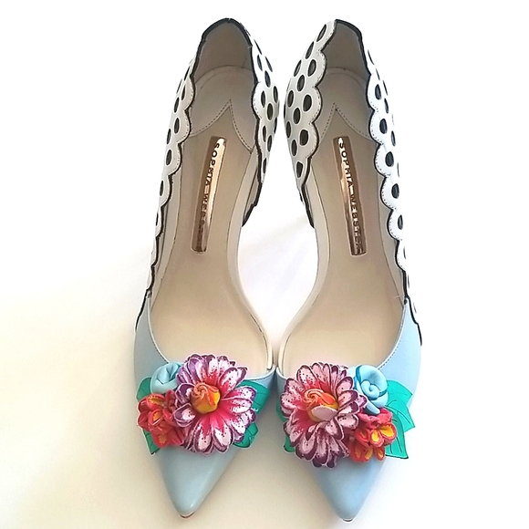 Sophia Webster Mika Floral D'Orsay Pump 36 NIB - Picture 5 of 10